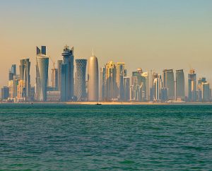 By Francisco Anzola (Doha skyline in the morning) [CC BY 2.0 (http://creativecommons.org/licenses/by/2.0)], via Wikimedia Commons