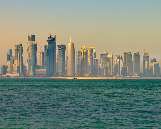 By Francisco Anzola (Doha skyline in the morning) [CC BY 2.0 (http://creativecommons.org/licenses/by/2.0)], via Wikimedia Commons